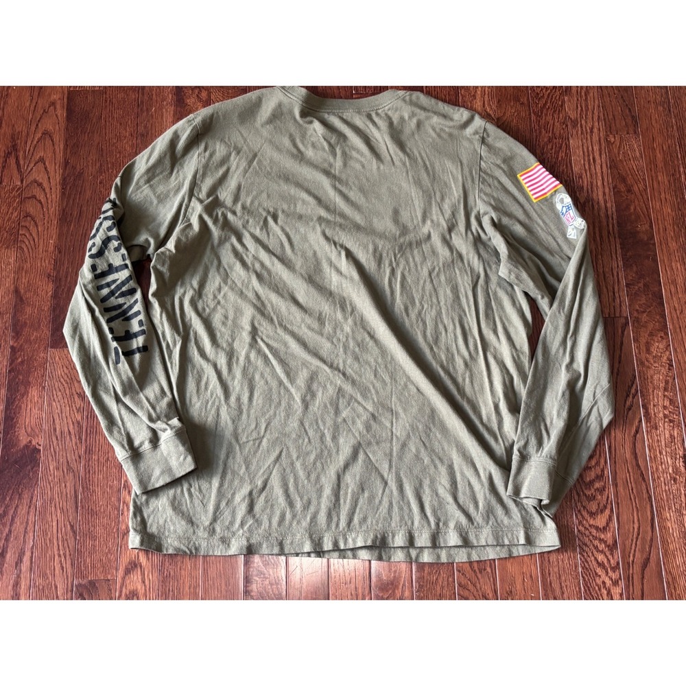 Nike Tennessee Titans Salute to Service Long Sleeve Shirt L Olive Green NFL - Picture 8 of 8